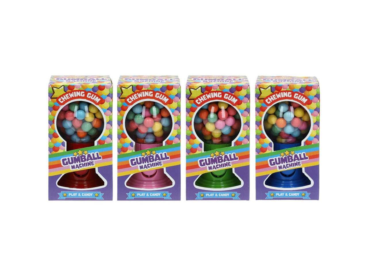 Dispenser Chewingum Koopman 270 gr Gusto Frutta - Senza Glutine con Coloranti Naturali