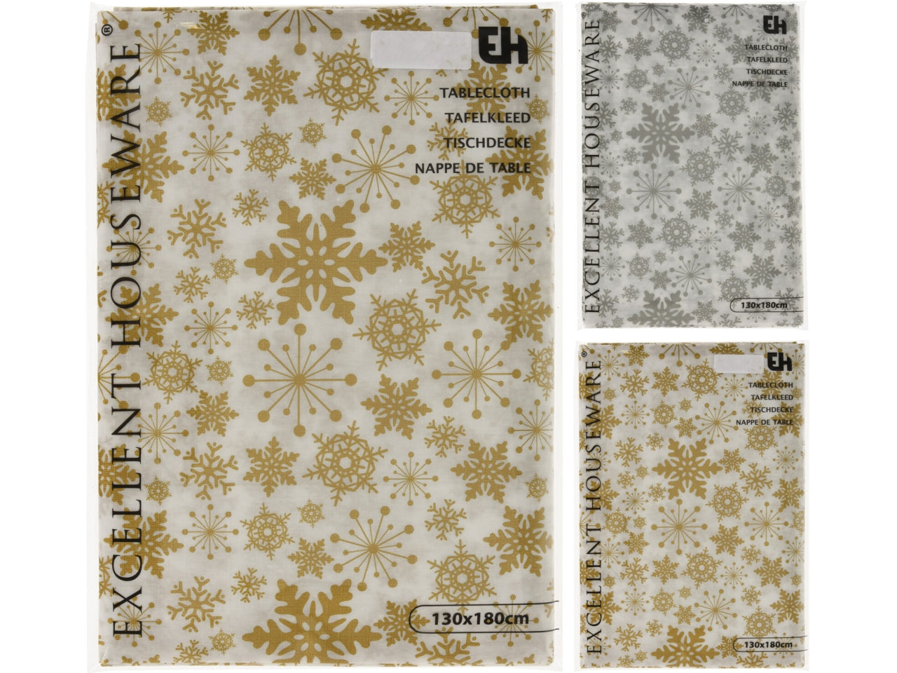 Tovaglia di flanella 130x180cm in 2 assortimenti