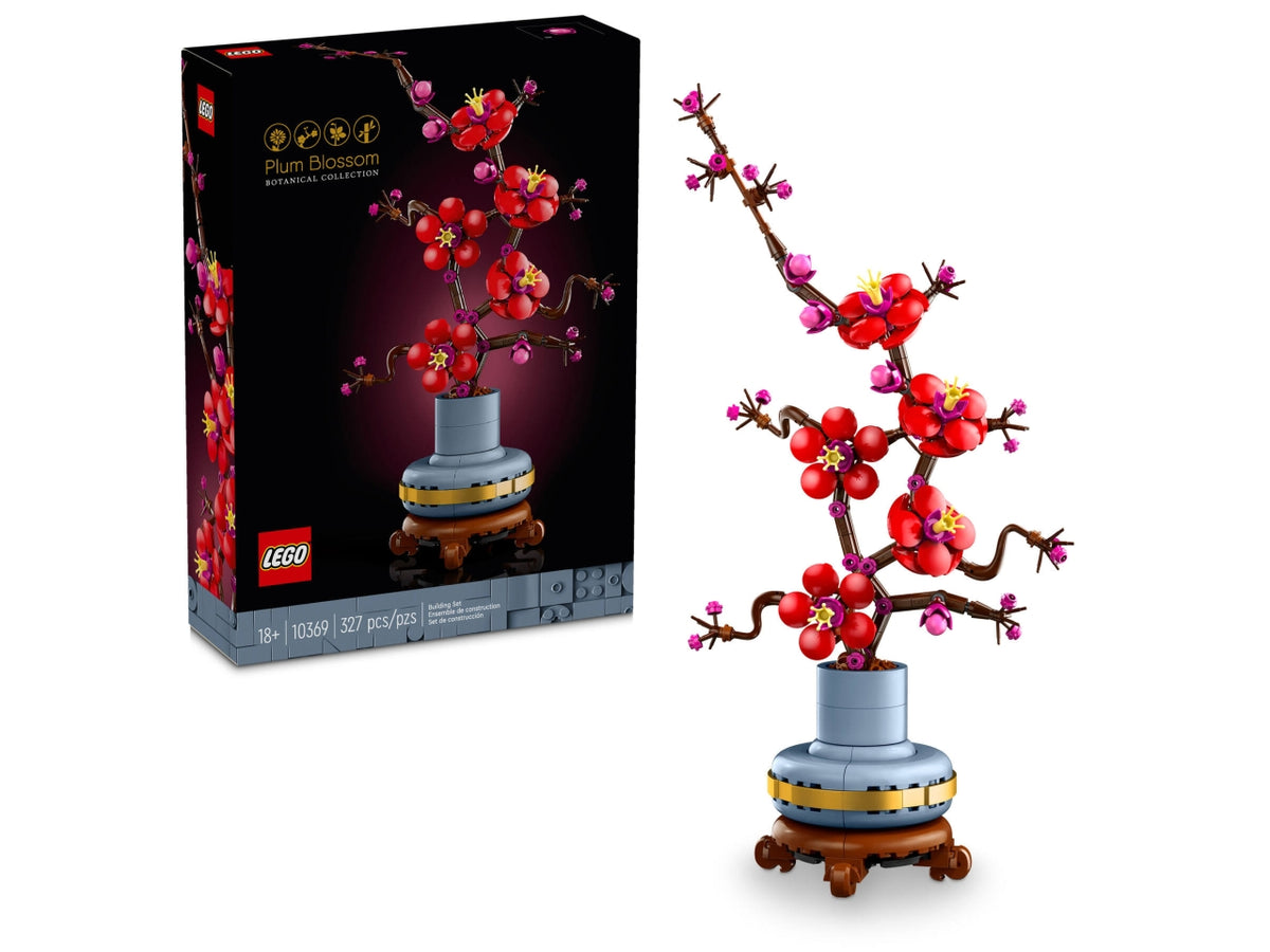 LEGO Icons - Albicocco Giapponese, Fiore Finto Artificiale da Costruire per Adulti, Decorazione Floreale per Casa dalla Botanical Collection, Idea Regalo per Donna, Uomo, Lei o Lui, Hobby Creativo 10369