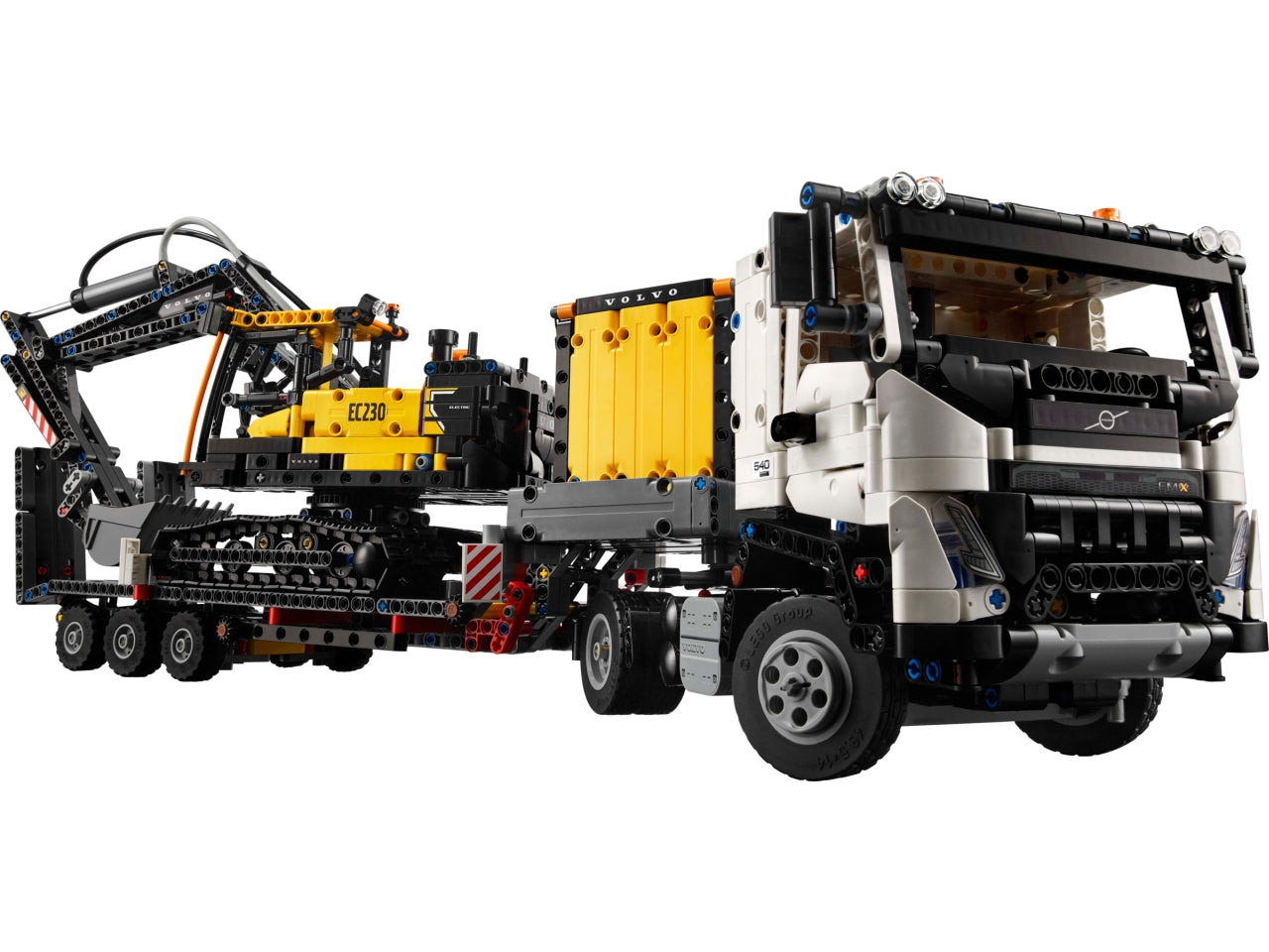 LEGO Technic - Autocarro Volvo giocattolo con escavatore costruibile - Set da 2.274 pezzi per etÃ  10+ 42175
