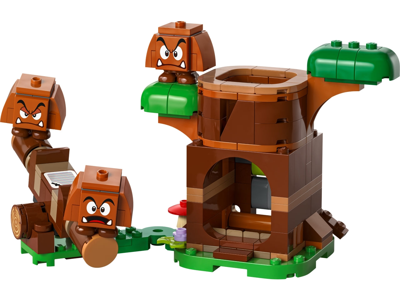 LEGO Super Mario - Divertente oggetto da collezione Nintendo: gioco di ruolo nel Parco giochi dei Goomba con questo playset 71433