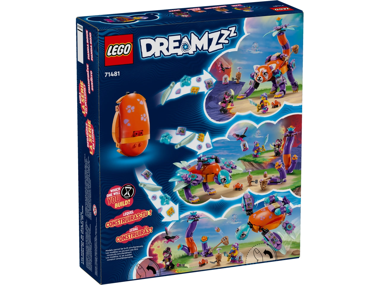 LEGO DREAMZzz - Lascia schiudere lâimmaginazione: sblocca la creativitÃ  dei bambini con lâuovo magico e Gli animali da sogno di Izzie per i bambini e le bambine dagli 8 anni in su 71481