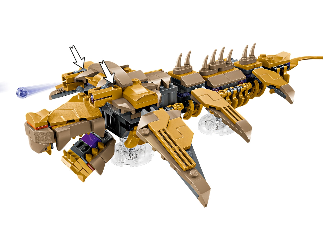 LEGO Marvel - Playset Avengers vs. Leviathan: questo set da collezione con supereroi per i bambini e le bambine dai 7 anni in su ricrea la scena della battaglia finale di Marvel: The Avengers dei Marvel Studios. 76290