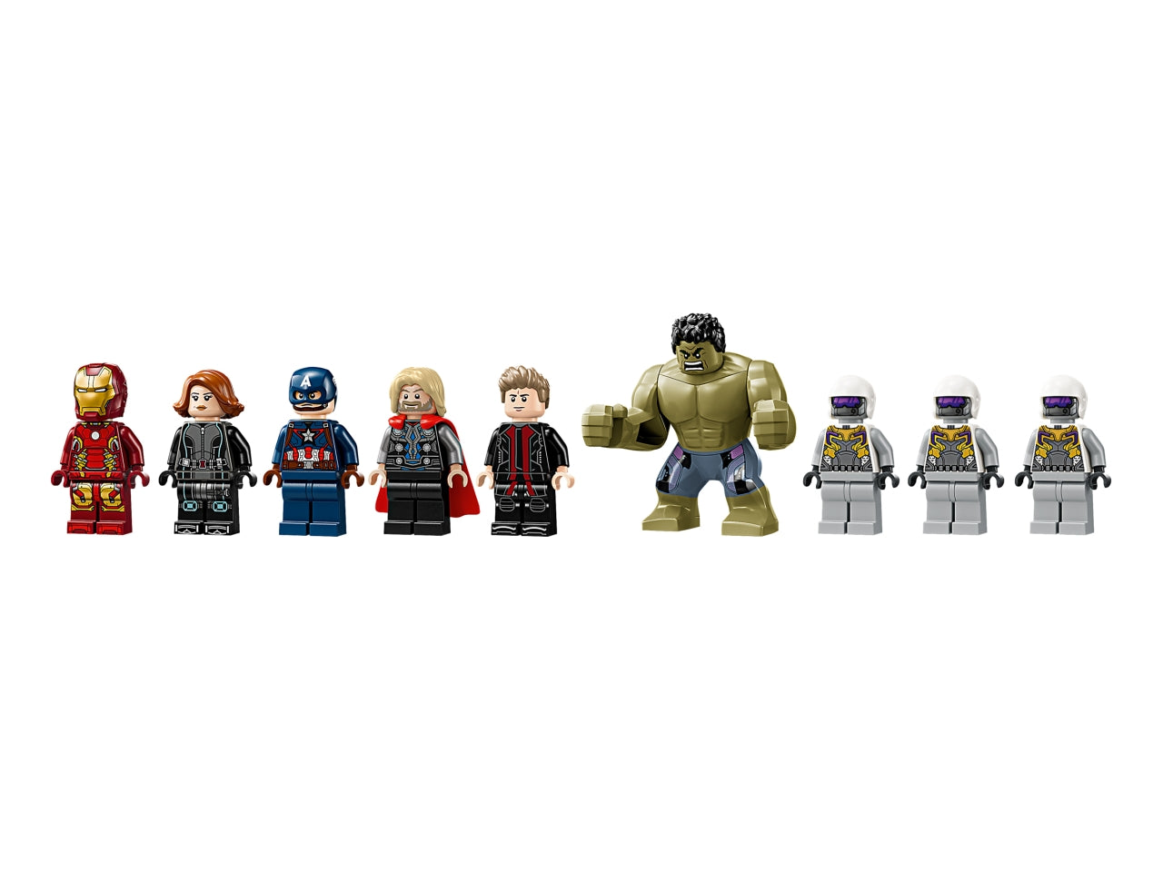 LEGO Marvel - Playset Avengers: questo giocattolo con supereroi costruibili ricrea lâepica battaglia di Avengers: Age of Ultron dei Marvel Studios con una serie di minifigure e caratteristiche autentiche 76291