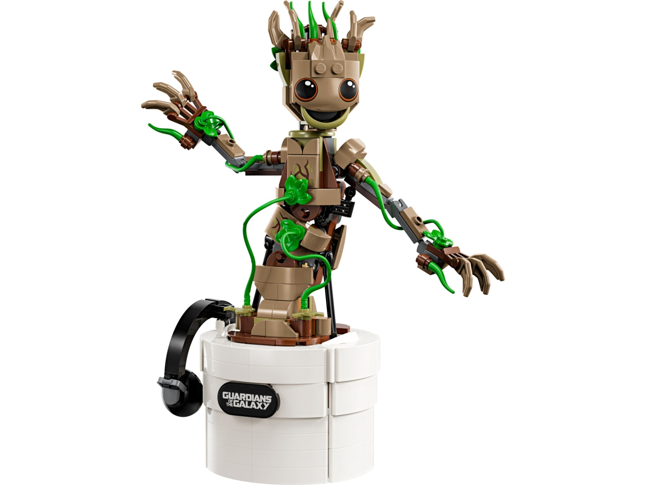 LEGO Marvel - Giocattolo animato di Groot costruibile per bambini: Groot ballerino Ã¨ un regalo interattivo per i bambini e le bambine dai 10 anni in su 76297