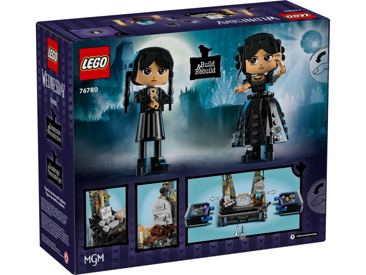 Lego buffalo 2024 Personaggio di MercoledÃ¬ Addams etÃ  10+ 76780