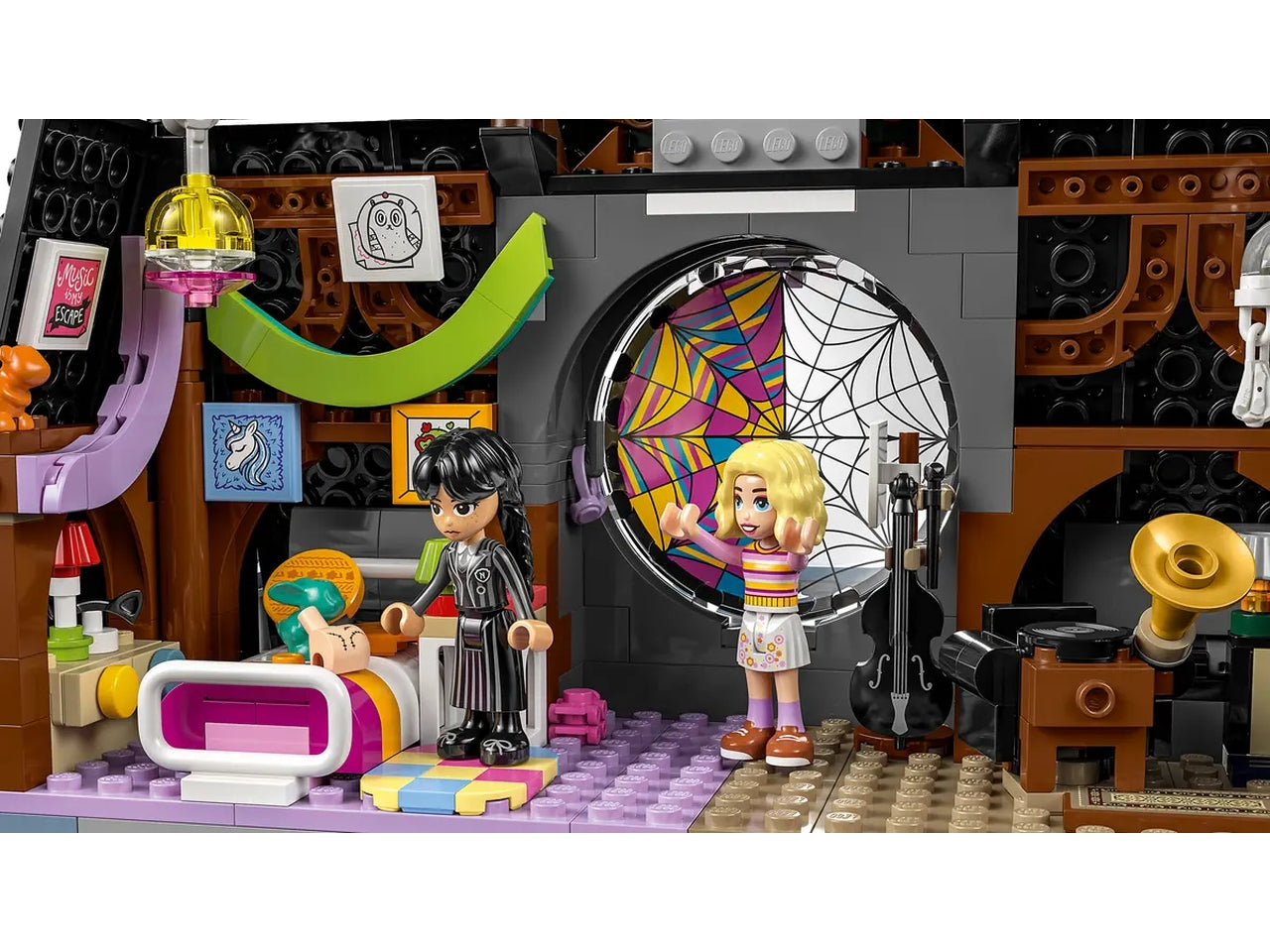 Lego buffalo 2024 Il dormitorio di MercoledÃ¬ ed Enid etÃ  10+ 76781