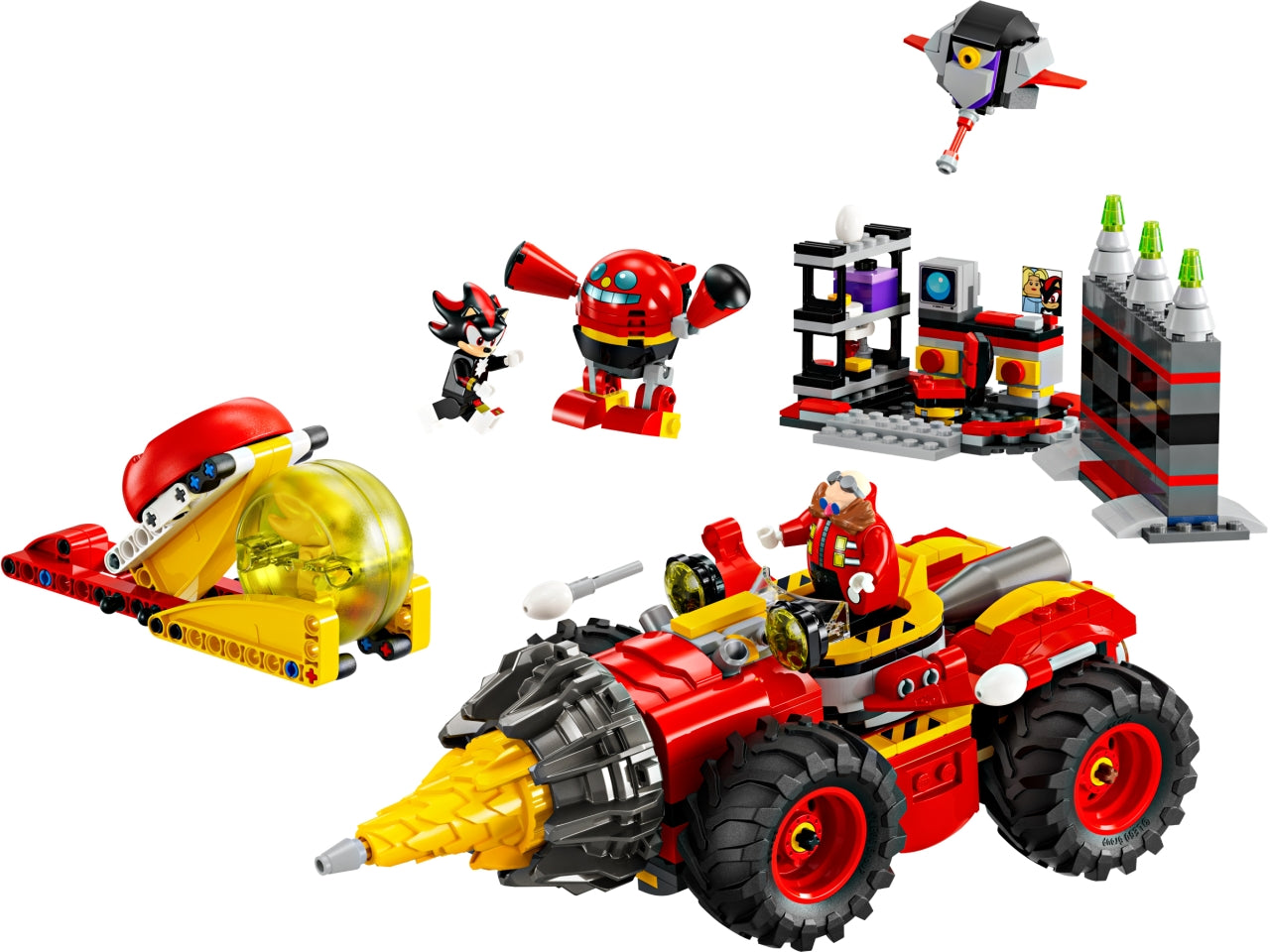 LEGO Sonic the Hedgehog - Giocattolo Super Sonic per bambini: questo set ricco di avventure Super Sonic vs. Egg Drillster consente ai bambini, alle bambine e ai fan dagli 8 anni in su 76999