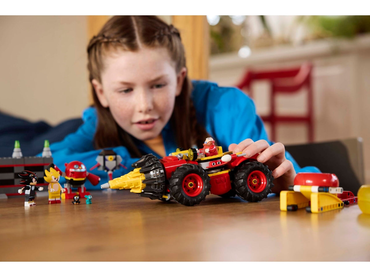 LEGO Sonic the Hedgehog - Giocattolo Super Sonic per bambini: questo set ricco di avventure Super Sonic vs. Egg Drillster consente ai bambini, alle bambine e ai fan dagli 8 anni in su 76999
