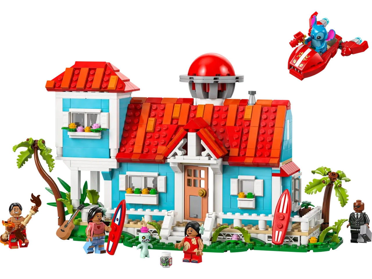 Lego Disney classic casa sulla spiaggia di lilo e stitch 43268