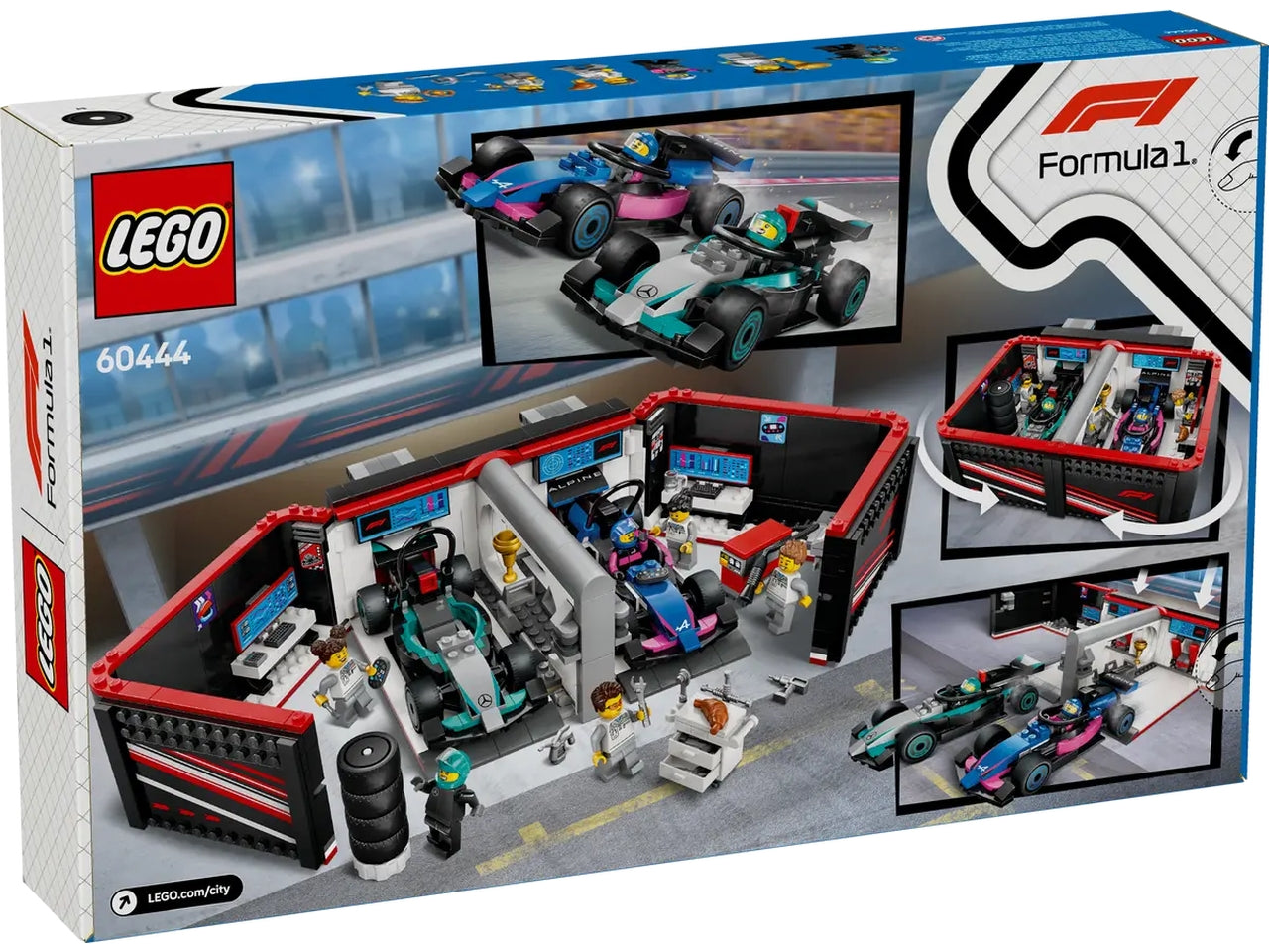 Lego City Formula 1 678 pezzi per etÃ  7+ 60444