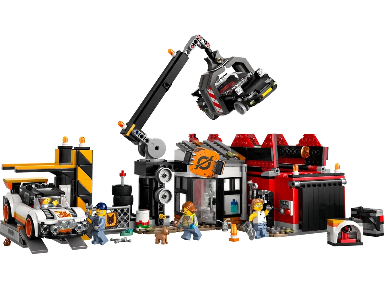Lego My city sfasciacarrozze con auto 871 pezzi per etÃ  7+ 60472