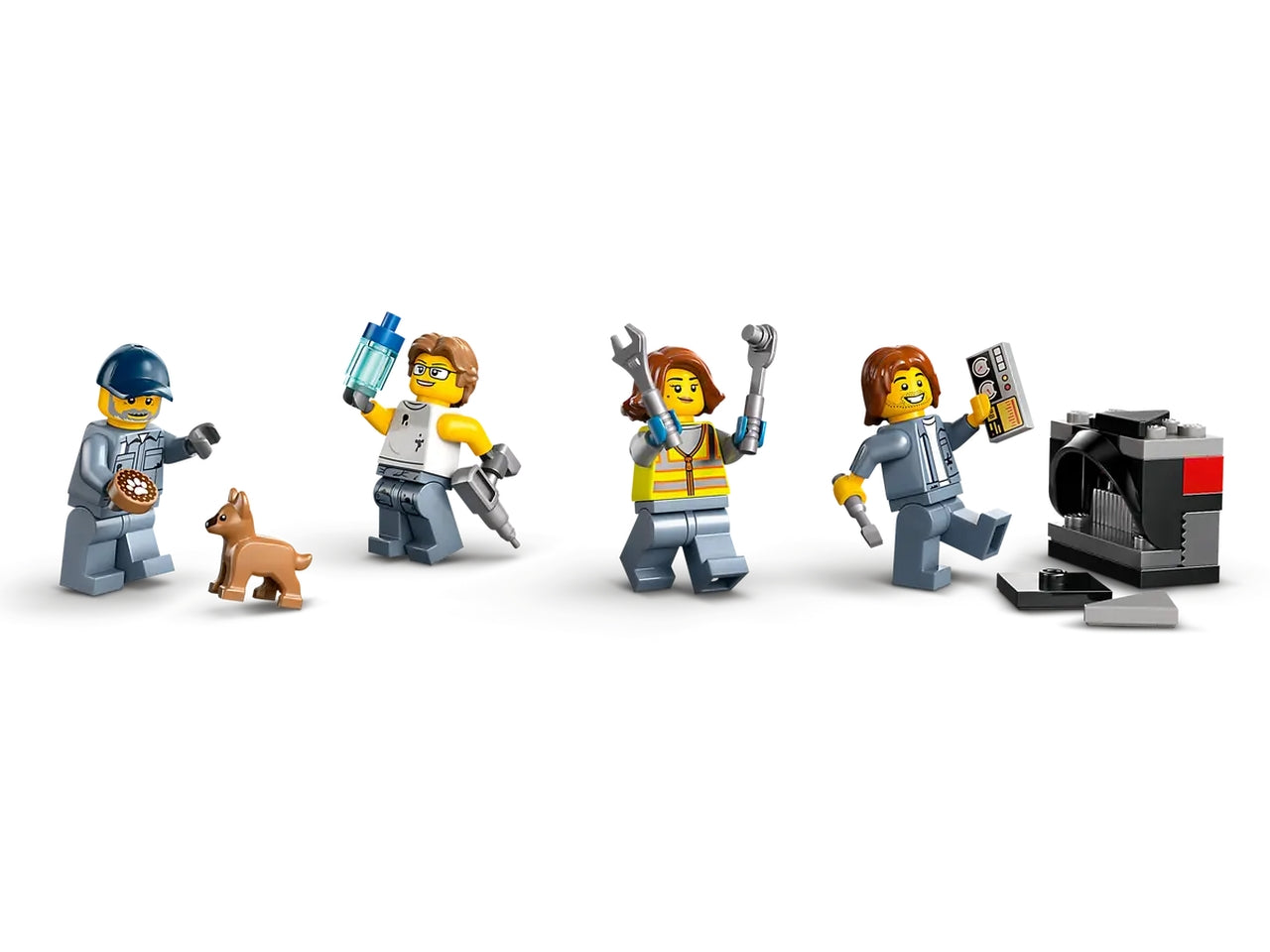 Lego My city sfasciacarrozze con auto 871 pezzi per etÃ  7+ 60472