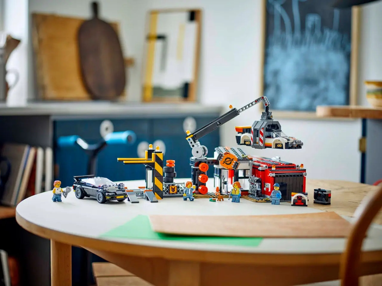 Lego My city sfasciacarrozze con auto 871 pezzi per etÃ  7+ 60472