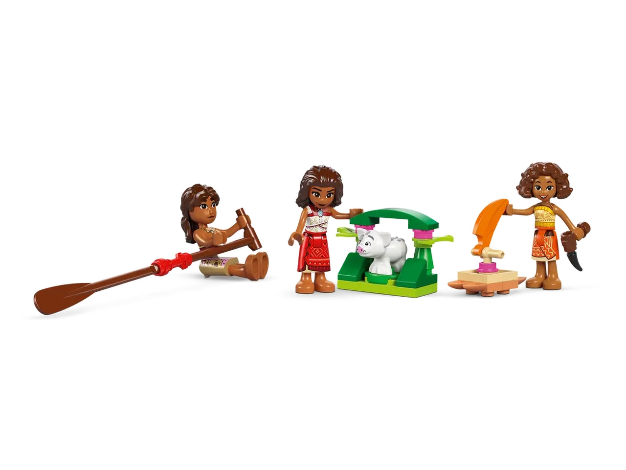 Lego Disney princess la canoa di vaiana 529 pezzi per etÃ  6+ 43270
