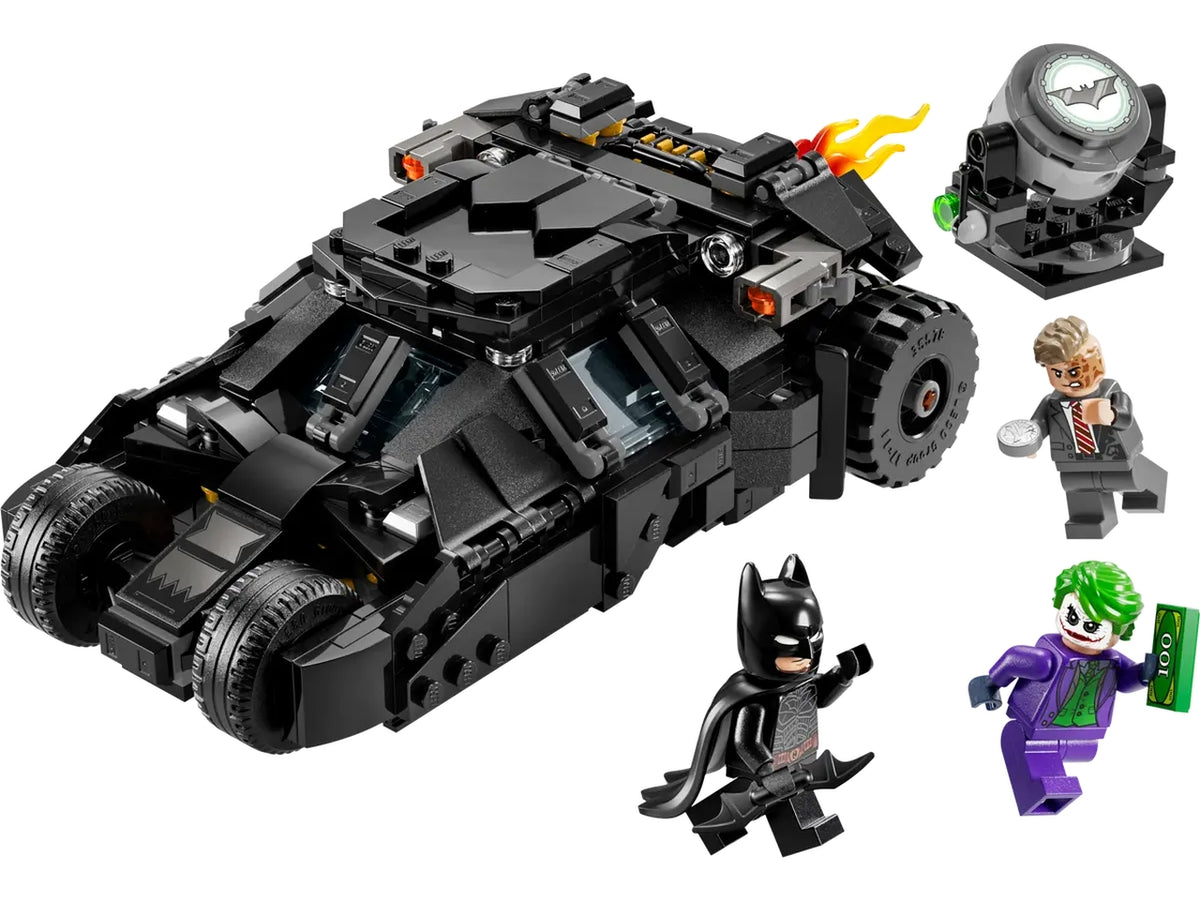 Lego Super Heroes DC tumbler di baan contro two-face e the joker 429 pezzi per etÃ  8+ 76303