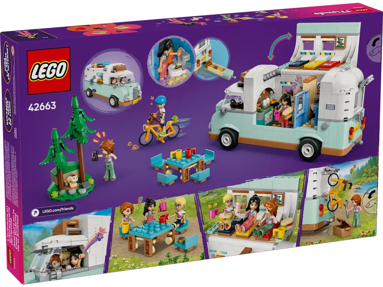 Lego Friends avventura sul camper dellâamicizia 778 pezzi per etÃ  7+ 42663