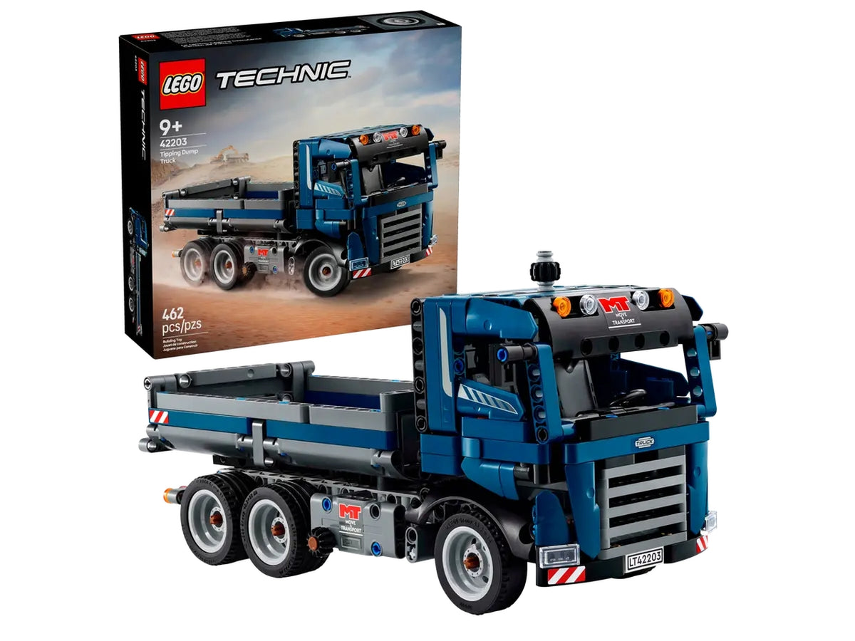 Lego Technic autocarro con cassone ribaltabile 462 pezzi
per etÃ  9+ 42203