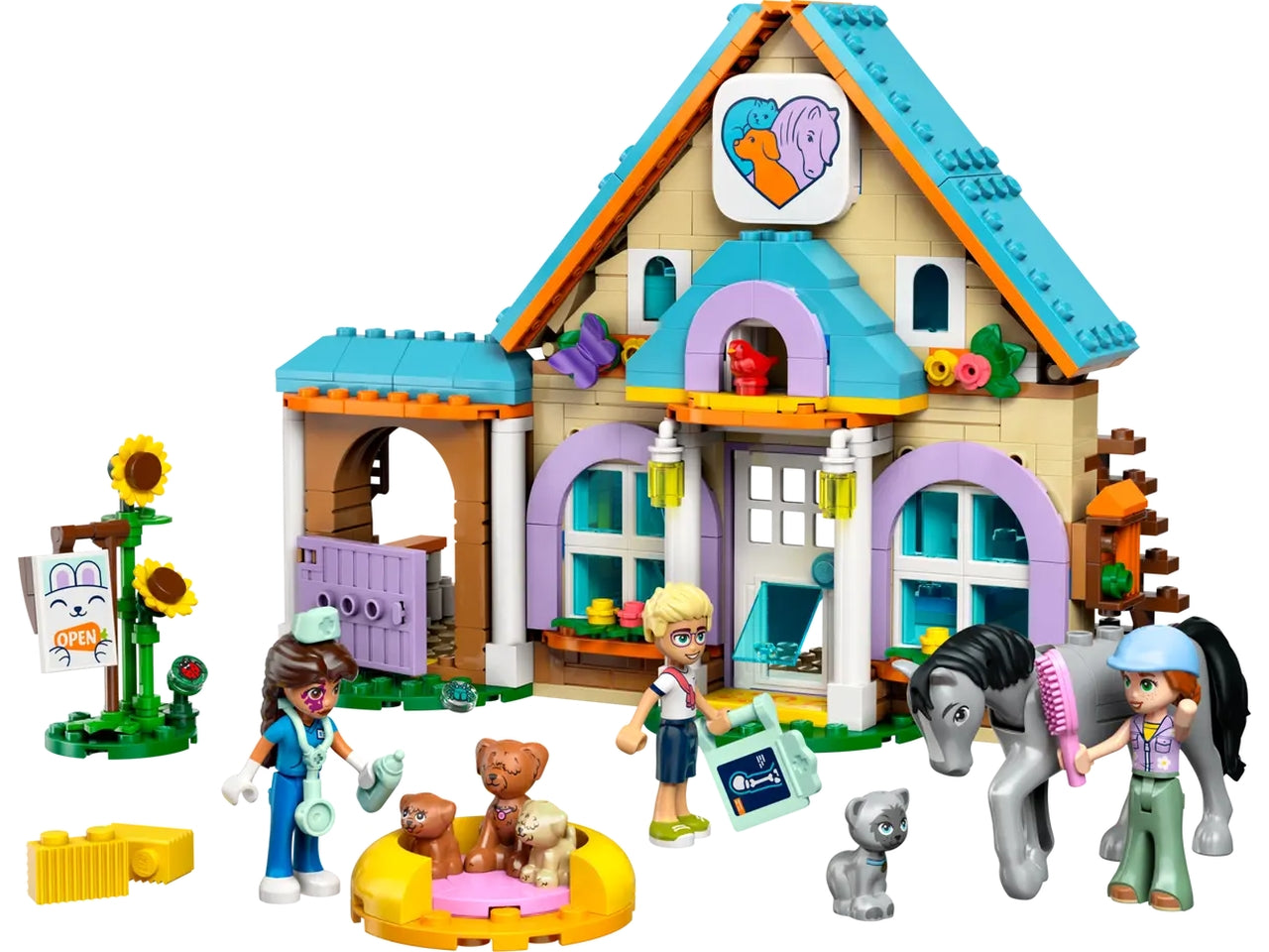 Lego Friends cavallo e clinica veterinaria 428 pezzi per etÃ  7+ 42651