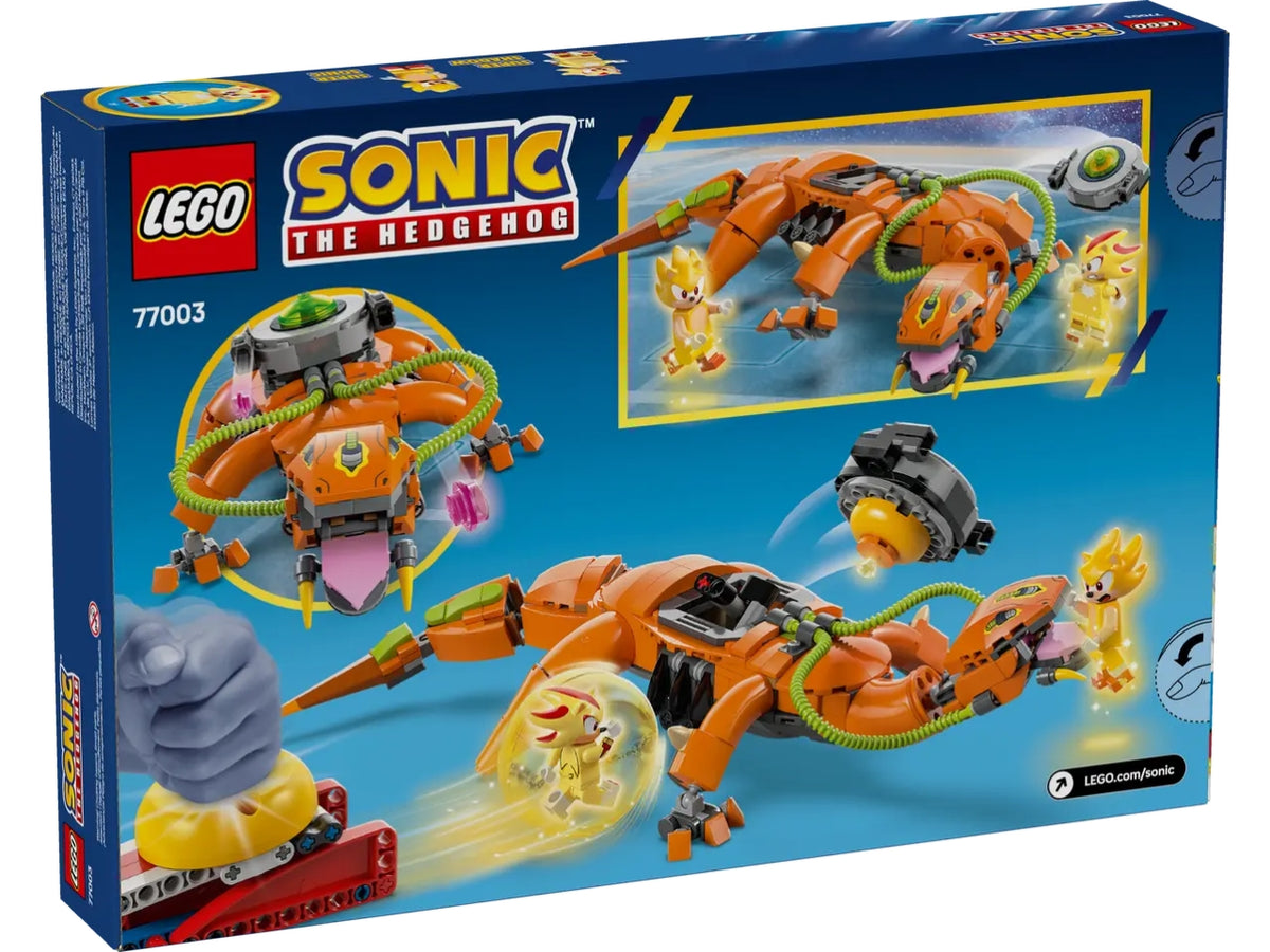 Lego Sonic super shadow vs biolizard 419 pezzi per etÃ  9+ 77003