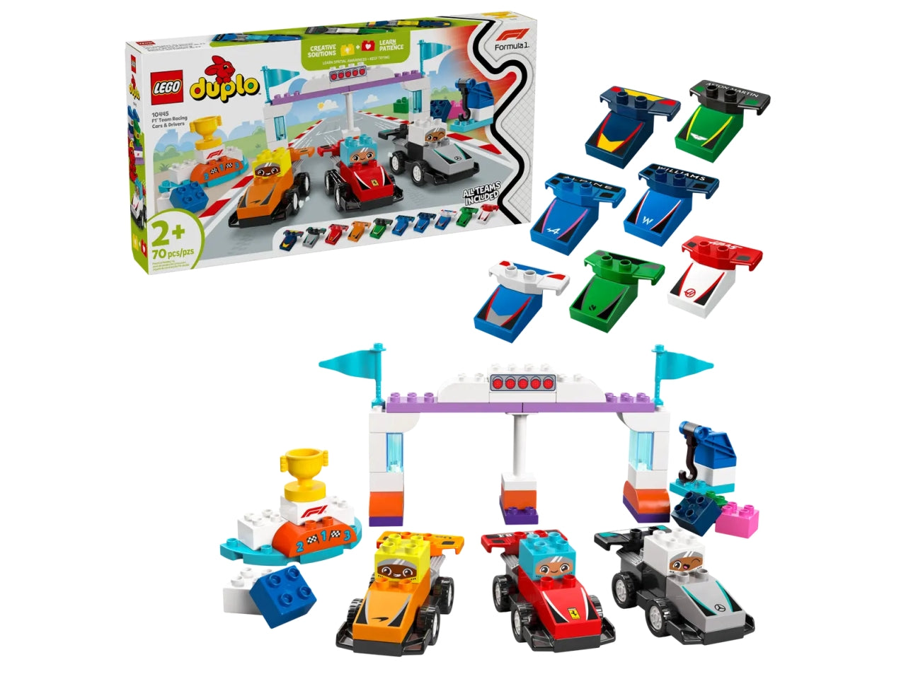 Lego Duplo town 70 pezzi per etÃ  2+ 10445