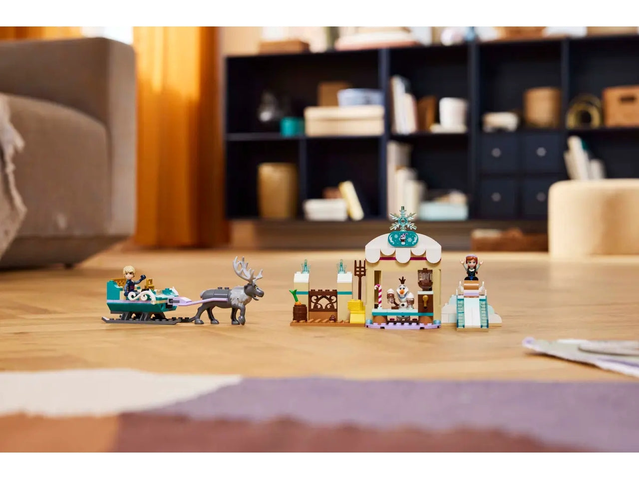 Lego Disney princess avventura sulla slitta di anna 192 pezzi per etÃ  4+ 43256