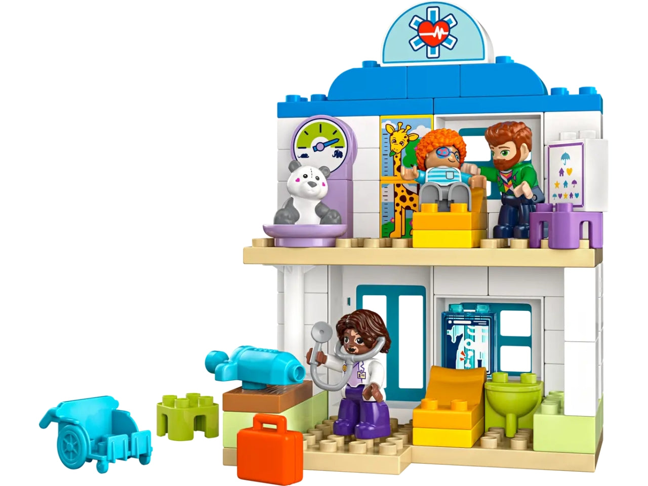 Lego Duplo town prime esperienze: visita dal dottore 65 pezzi per etÃ  2+ 10449