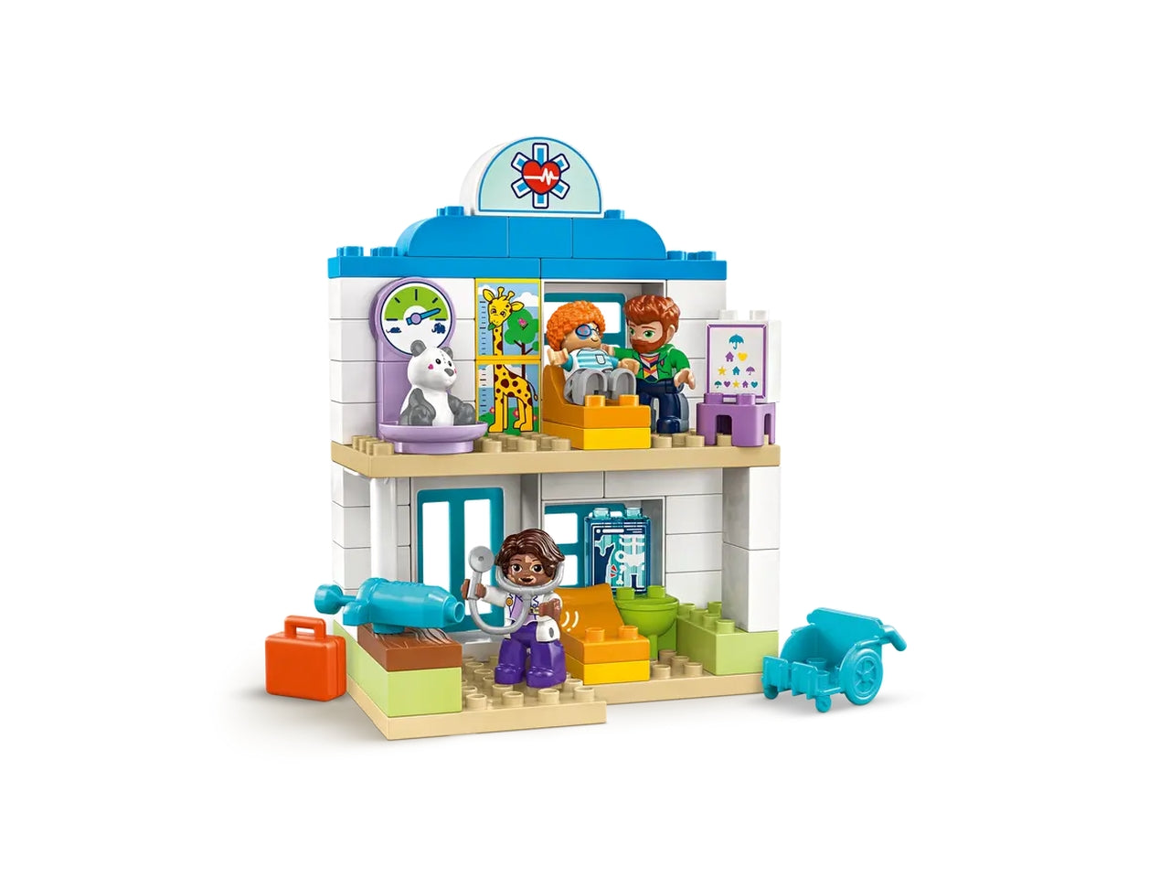 Lego Duplo town prime esperienze: visita dal dottore 65 pezzi per etÃ  2+ 10449