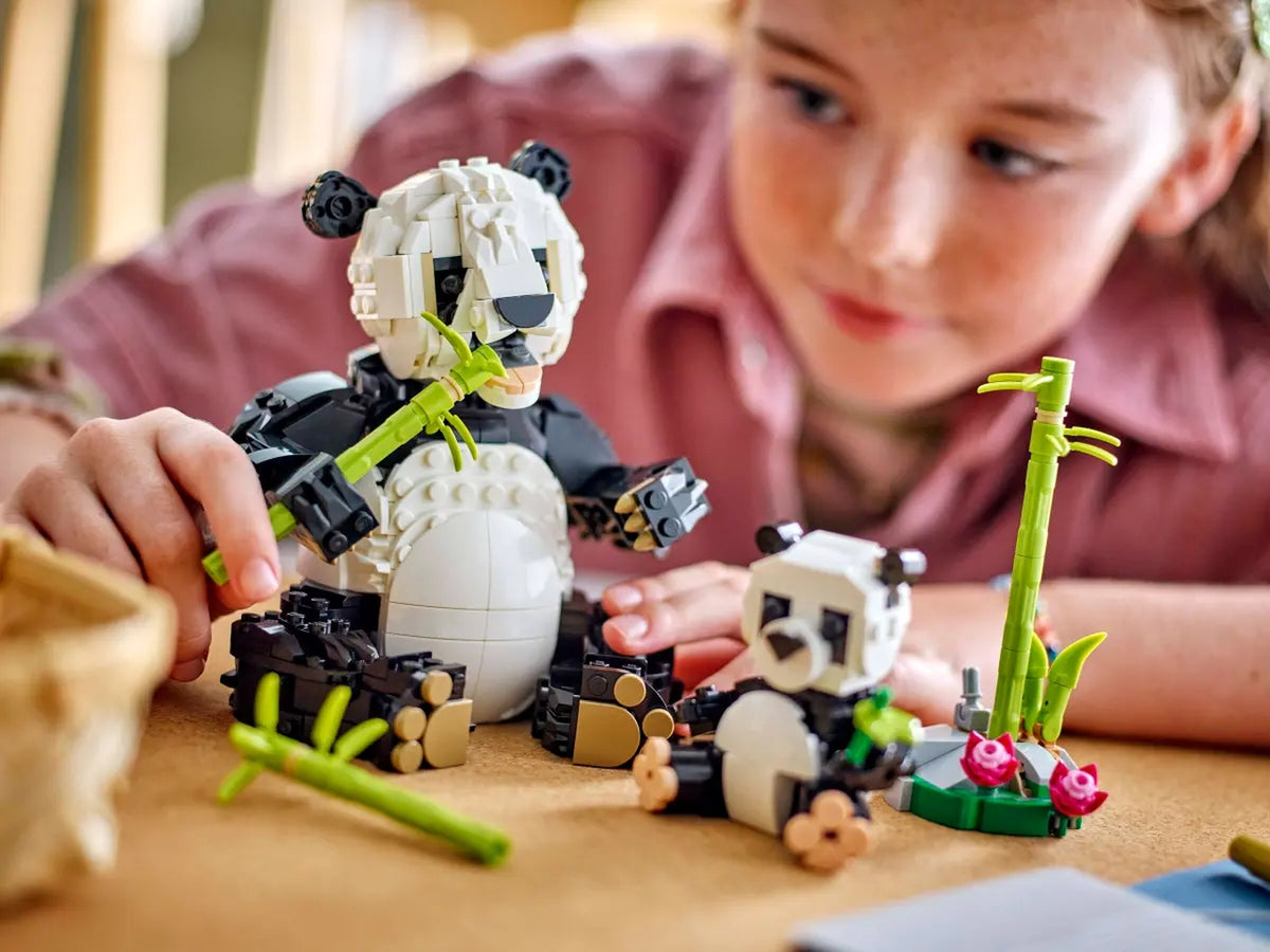 Lego Creator famiglie di animali: panda 626 pezzi per etÃ  8+ 31165