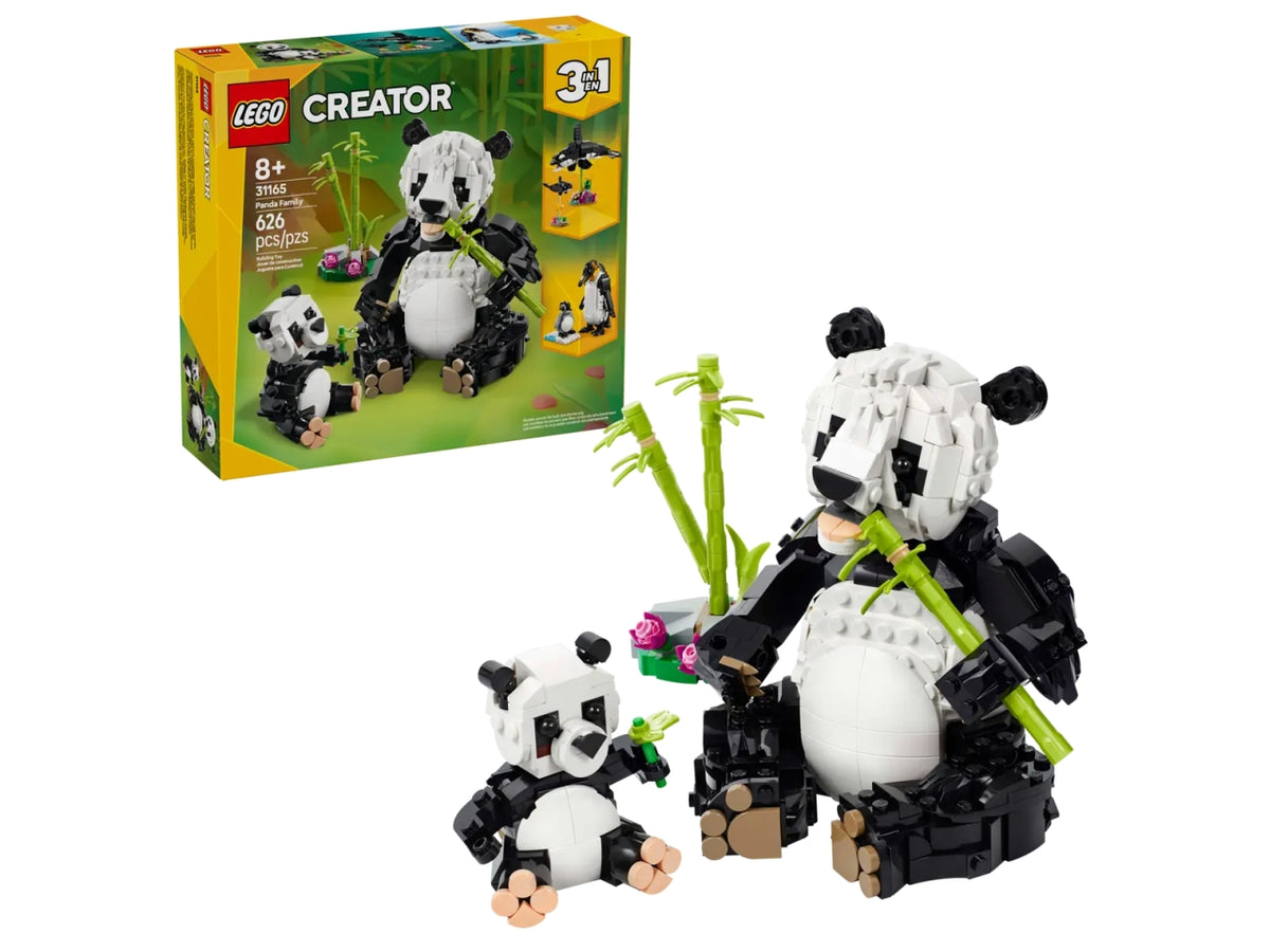 Lego Creator famiglie di animali: panda 626 pezzi per etÃ  8+ 31165