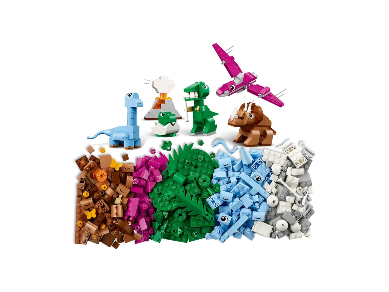 Lego Classic dinosauri creativi 450 pezzi per etÃ  5+ 11041