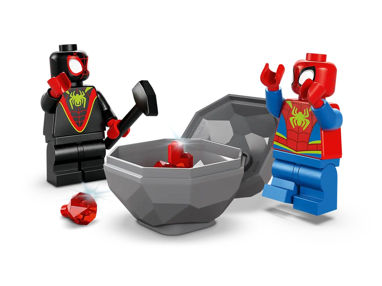 Lego Spidey team spidey: salvataggio su dino-ruspa 136 pezzi per etÃ  4+ 11199