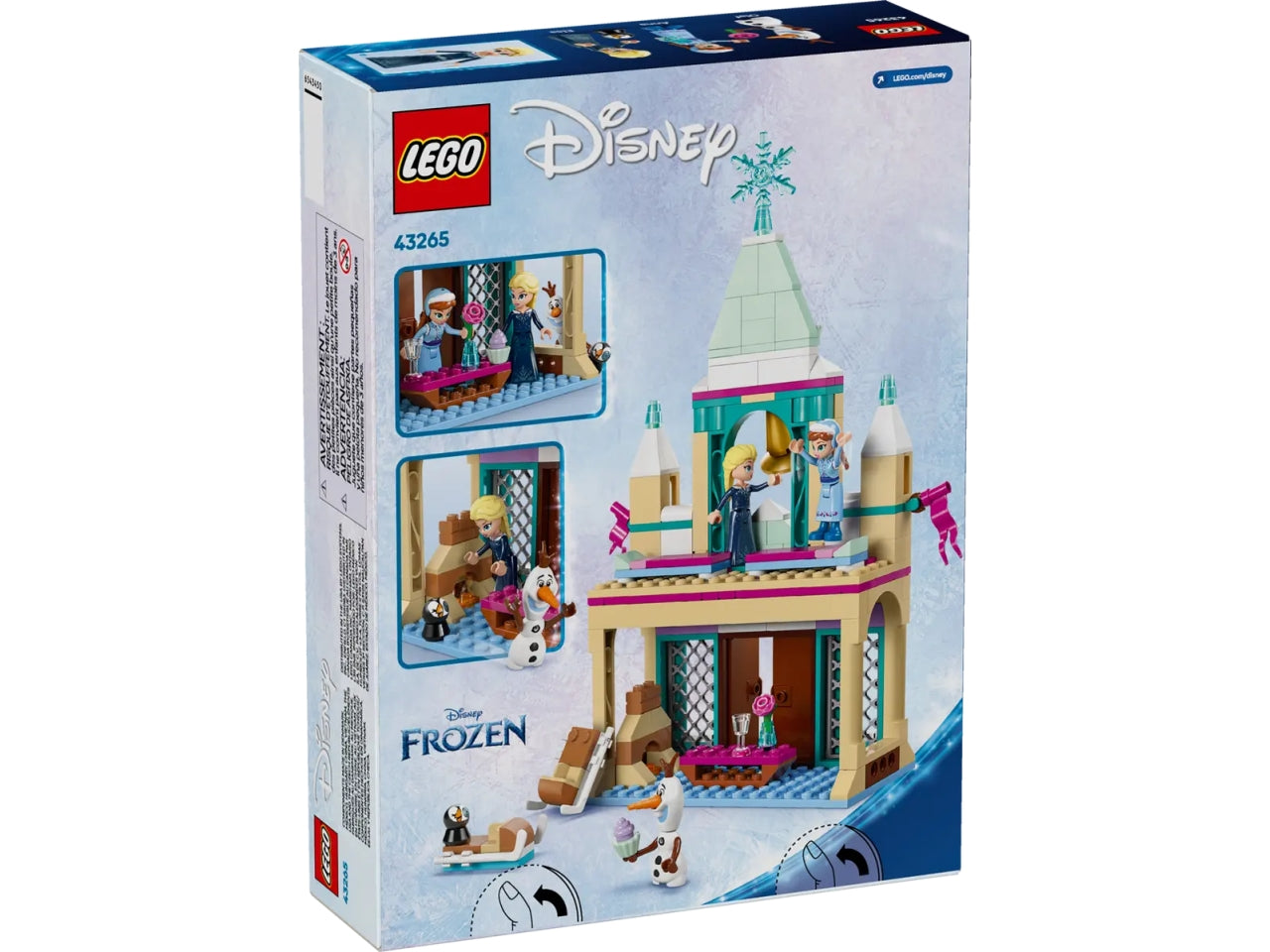 Lego Disney princess castello di ghiaccio di arendelle 177 pezzi per etÃ  5+ 43265