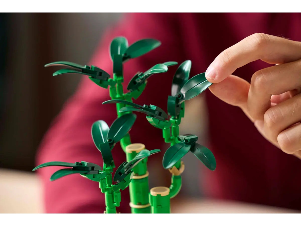 Lego Botanicals bambÃ¹ del buon auspicio 325 pezzi per etÃ  18+ 10344