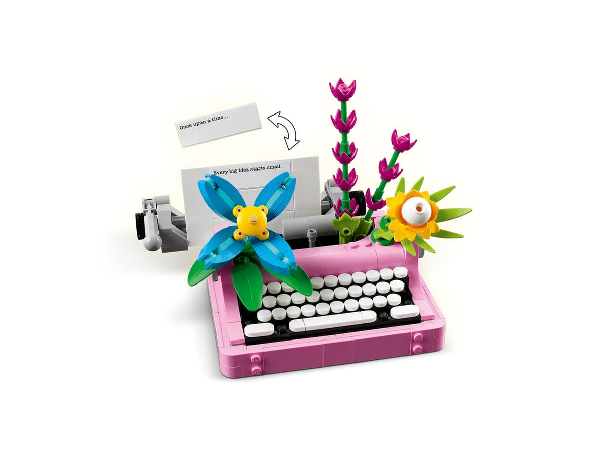 Lego Creator macchina da scrivere con fiori 363 pezzi per etÃ  8+ 31169