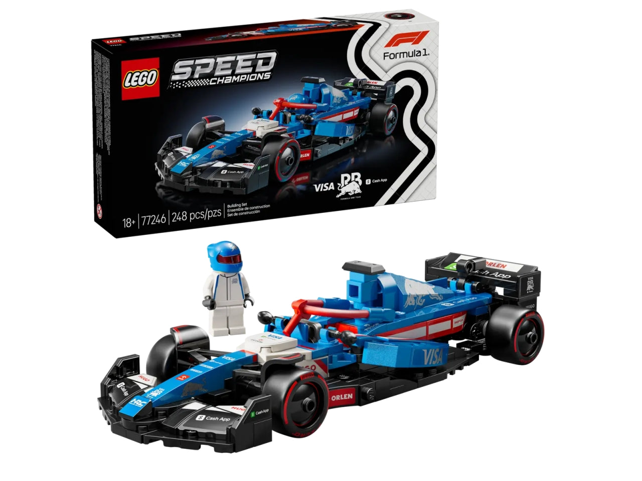 Lego Speed champions speed 248 pezzi per etÃ  18+ 77246
