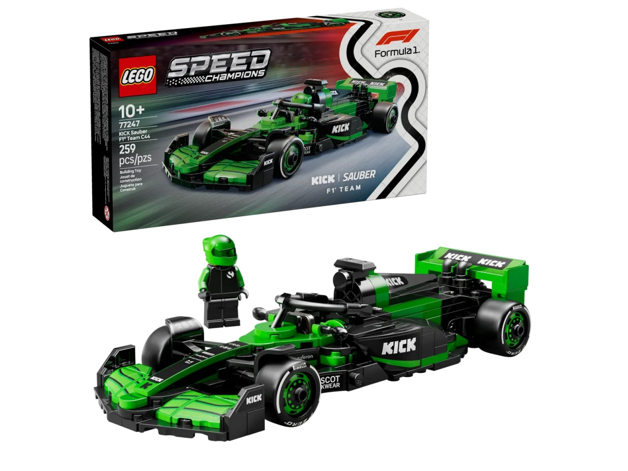 Lego Speed champions speed 259 pezzi per etÃ  10+ 77247