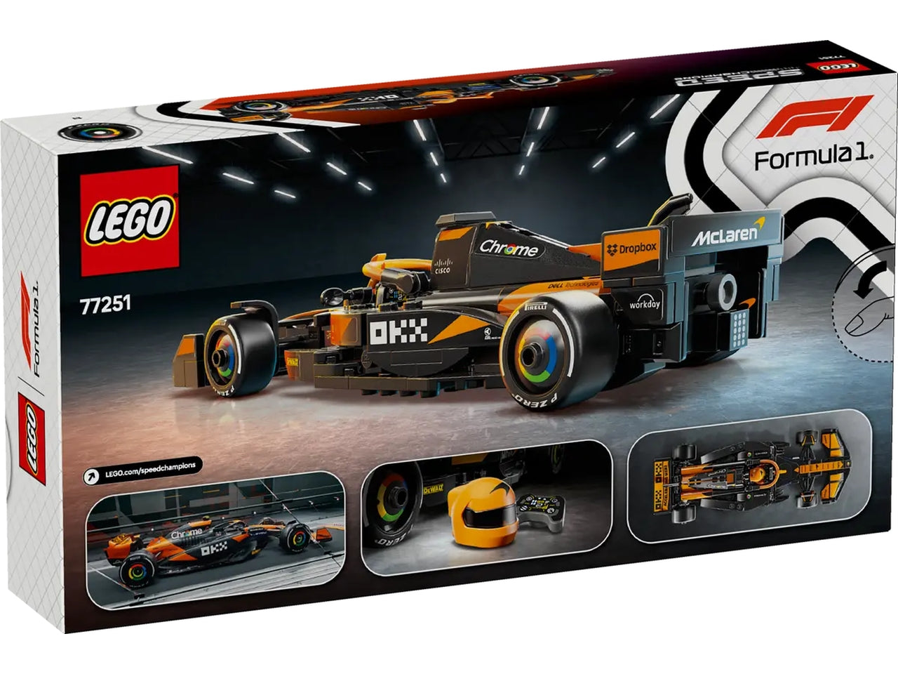Lego Speed champions speed 269 pezzi per etÃ  10+ 77251