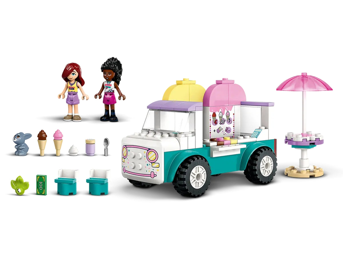 Lego Friends il furgone dei gelati di heartlake city 92 pezzi per etÃ  4+ 42644