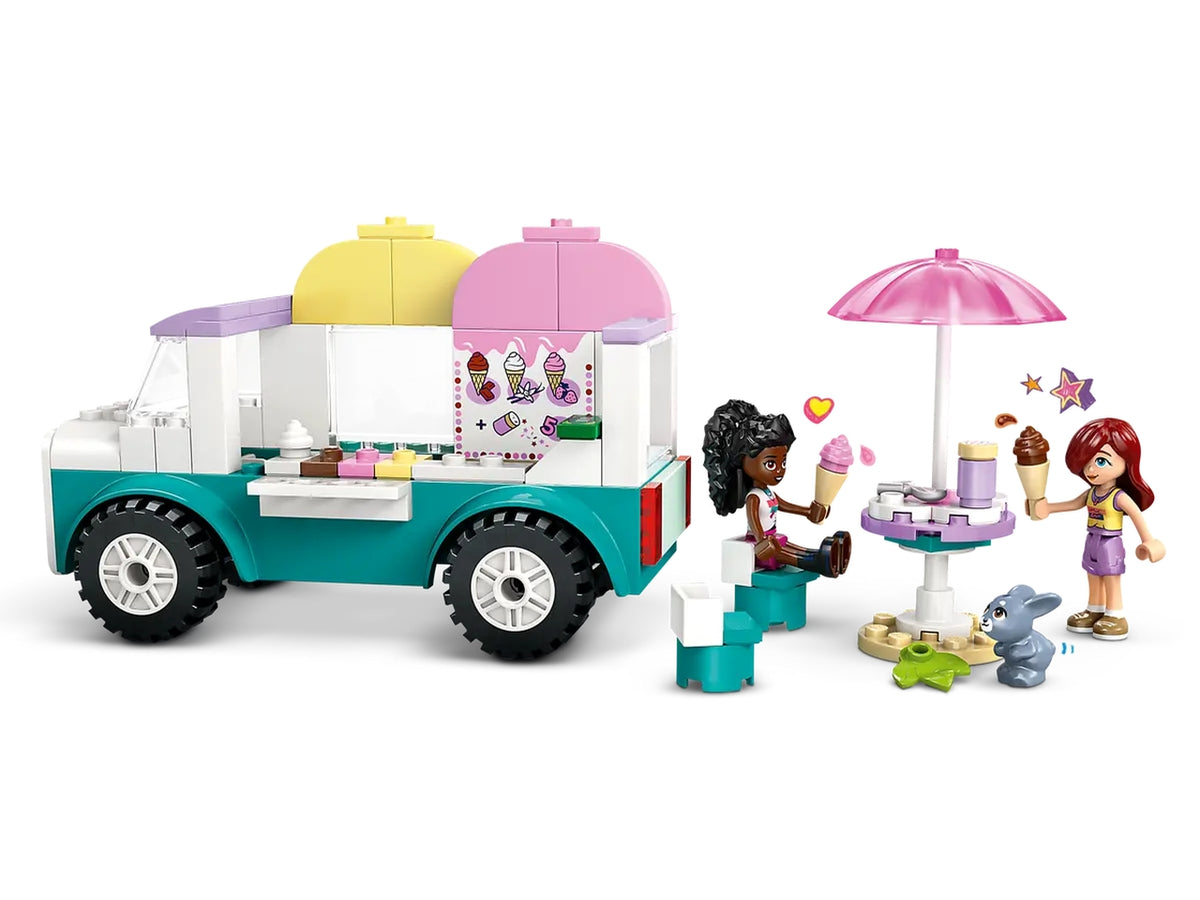 Lego Friends il furgone dei gelati di heartlake city 92 pezzi per etÃ  4+ 42644