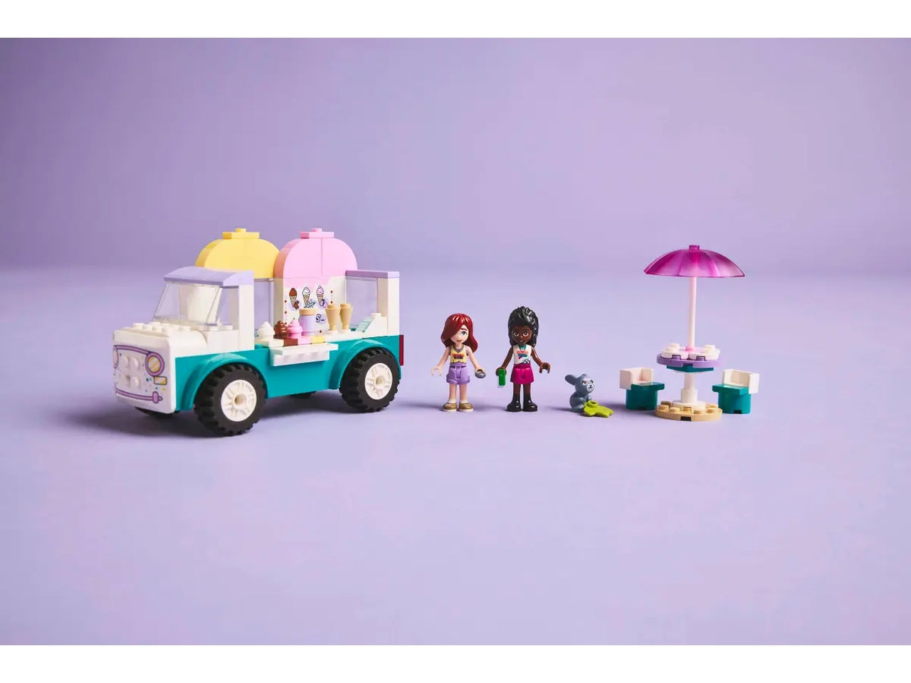 Lego Friends il furgone dei gelati di heartlake city 92 pezzi per etÃ  4+ 42644