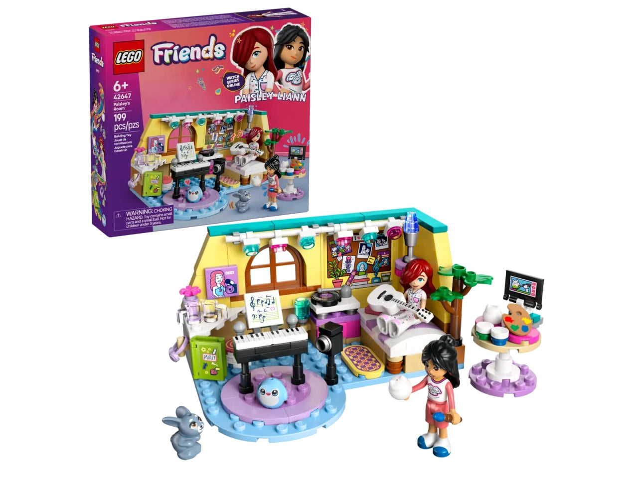 Lego Friends la cameretta di paisley 199 pezzi per etÃ  6+ 42647