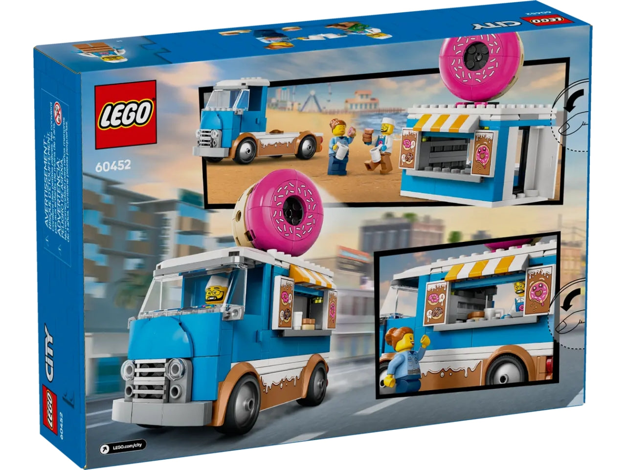Lego City great vehicles furgone delle ciambelle 196 pezzi per etÃ  5+ 60452