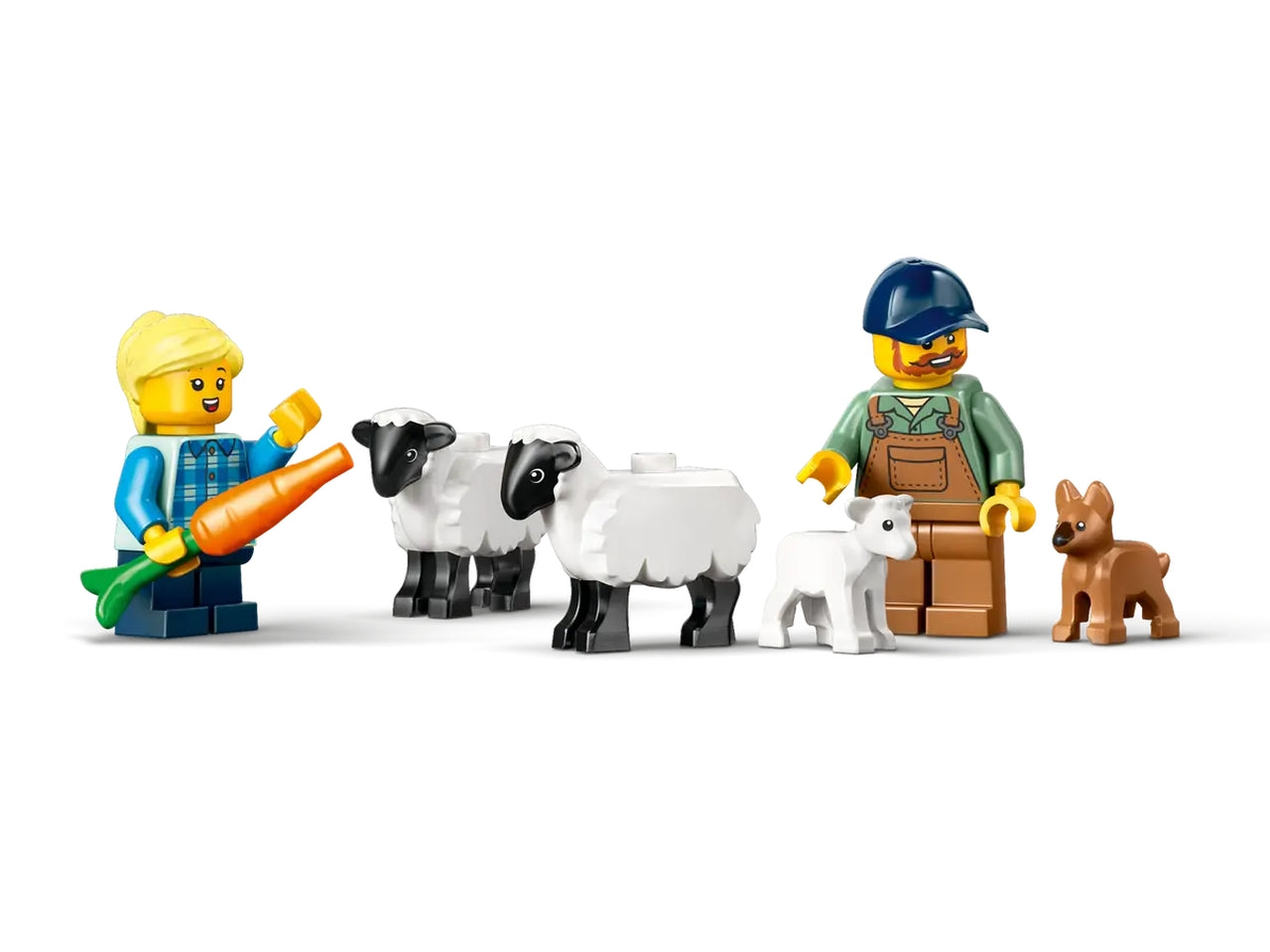 Lego City great vehicles trattore agricolo rosso con rimorchio e pecore 116 pezzi per etÃ  4+ 60461