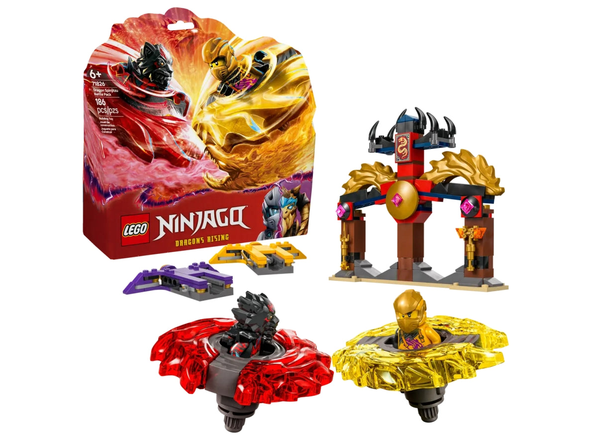 Lego Ninjago battle pack draghi dello spinjitzu 186 pezzi per etÃ  6+ 71826