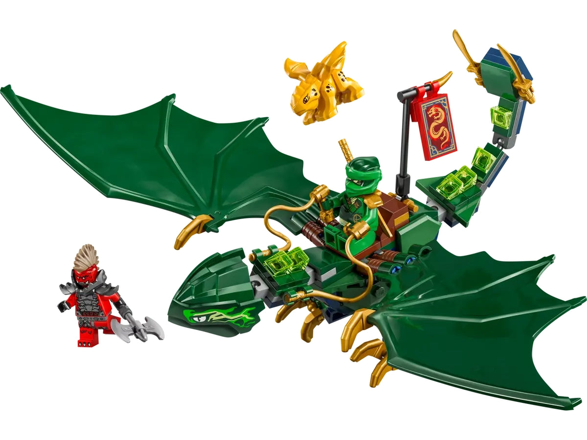 Lego Ninjago drago della foresta verde di lloyd 128 pezzi per etÃ  6+ 71829