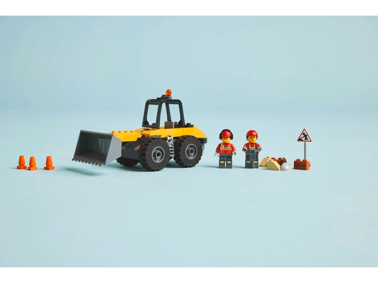 Lego City great vehicles pala gommata gialla 81 pezzi per etÃ  4+ 60450