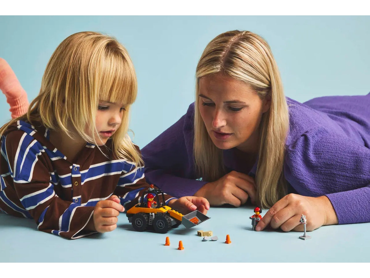 Lego City great vehicles pala gommata gialla 81 pezzi per etÃ  4+ 60450
