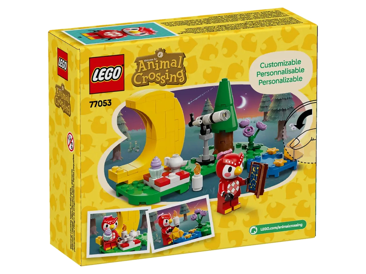 Lego Animal crossing osservando le stelle con celeste 78 pezzi per etÃ  6+ 77053