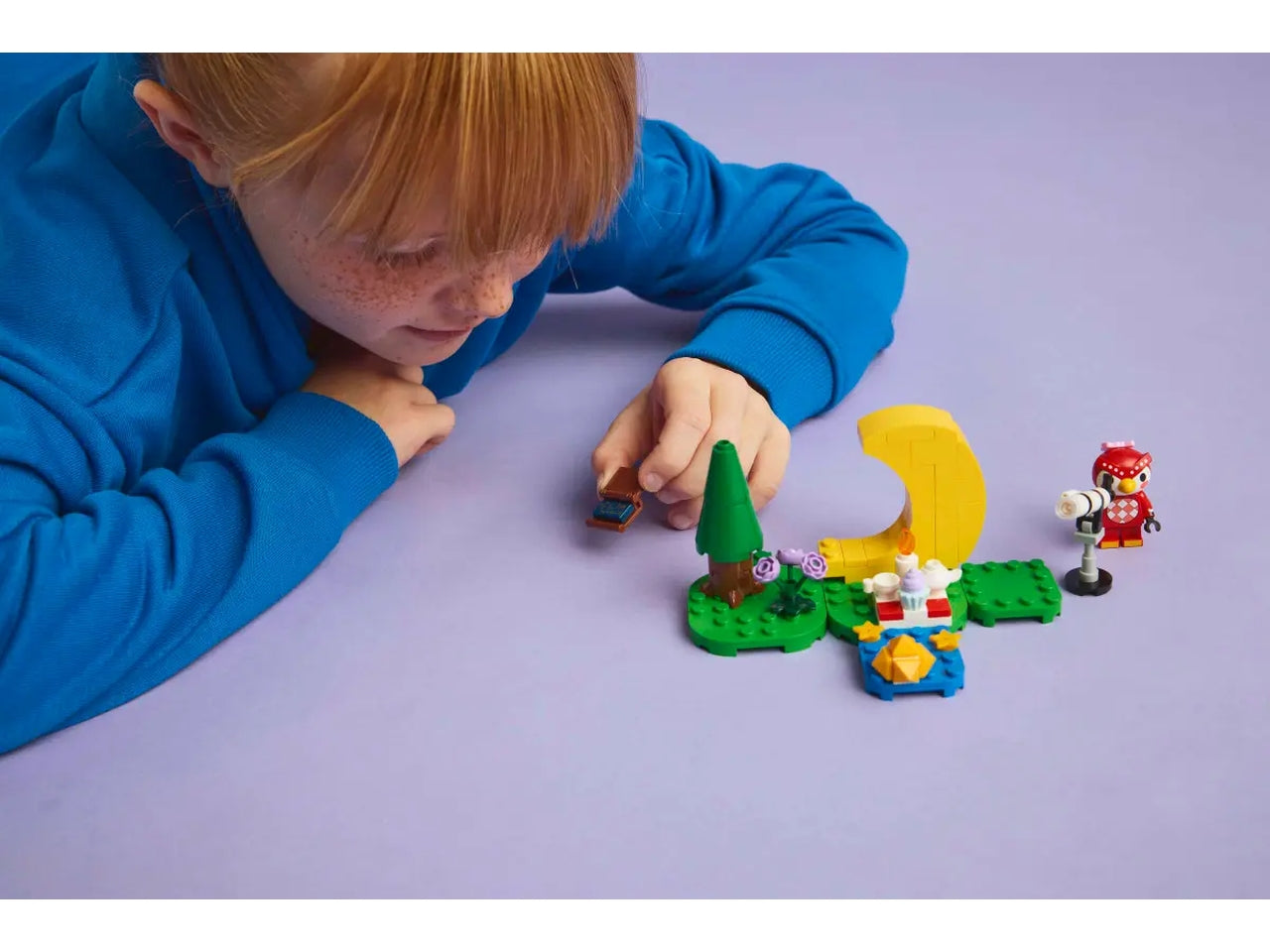 Lego Animal crossing osservando le stelle con celeste 78 pezzi per etÃ  6+ 77053